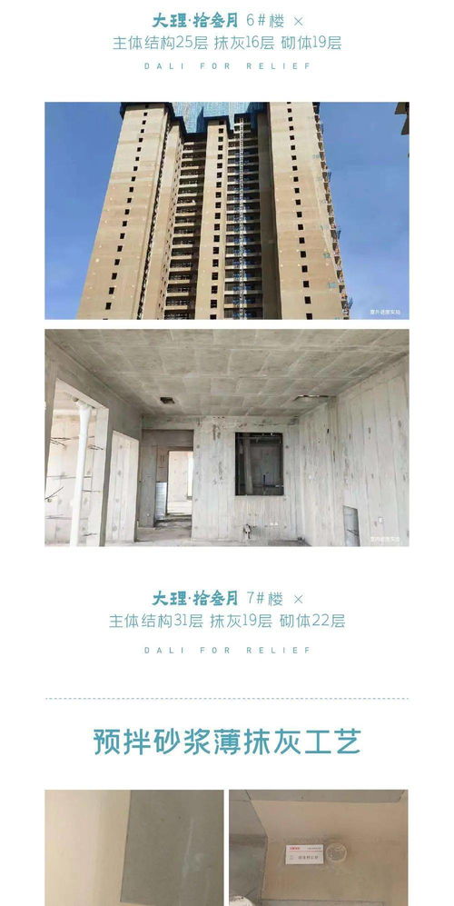 大理慢谷拾叁月最新工程進度 房屋建筑工程穩步推進